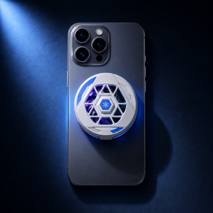 CryoCore Magnetic Phone Cooler with Digital Display