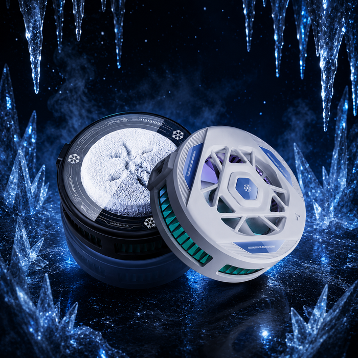 CryoCore Magnetic Phone Cooler with Digital Display